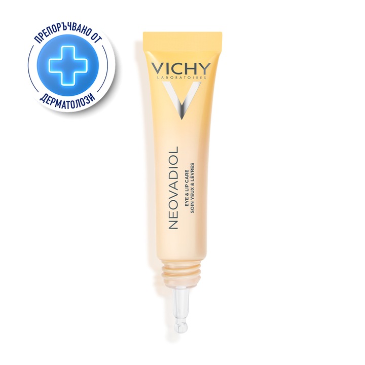 Мултикоригиращ крем Vichy Neovadiol, За околоочен контур и устни, 15 мл