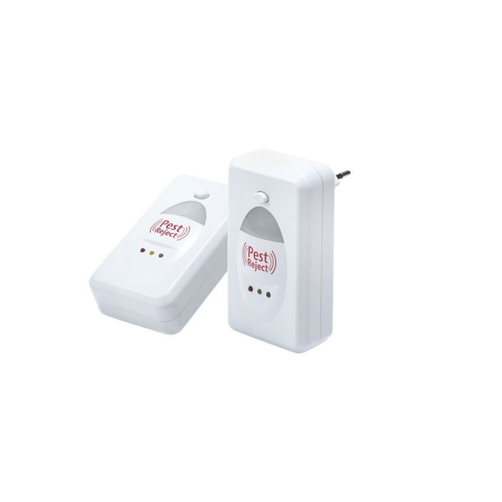 Комплект от 2 устройства против гризачи, мишки, плъхове и хлебарки - Pest Reject, CLEO®