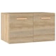 Dulap de perete vidaXL, stejar sonoma, 60x36,5x35 cm, lemn compozit