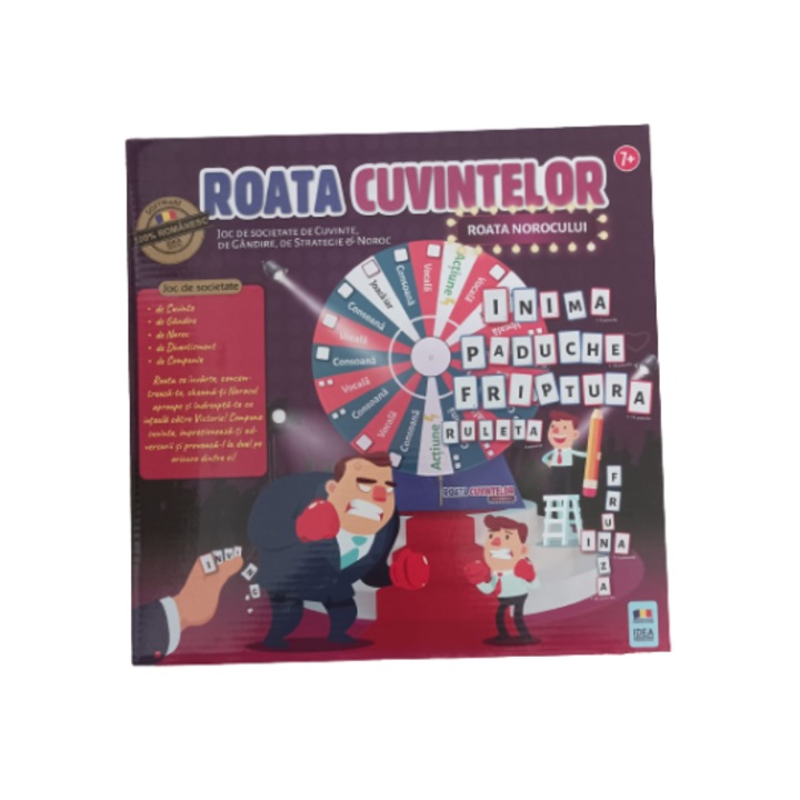 Szókerék társasjáték 30cm x 6cm x 30cm