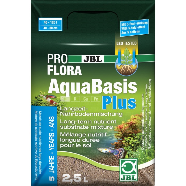 Fertilizator pentru plante JBL AquaBasis plus, 2.5 l