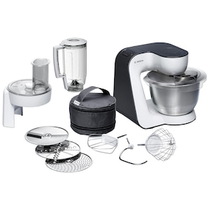 Robot de bucatarie Bosch MUM52120, 700 W, Bol 3.9 l, blender 1.25 l, 4 viteze, alb