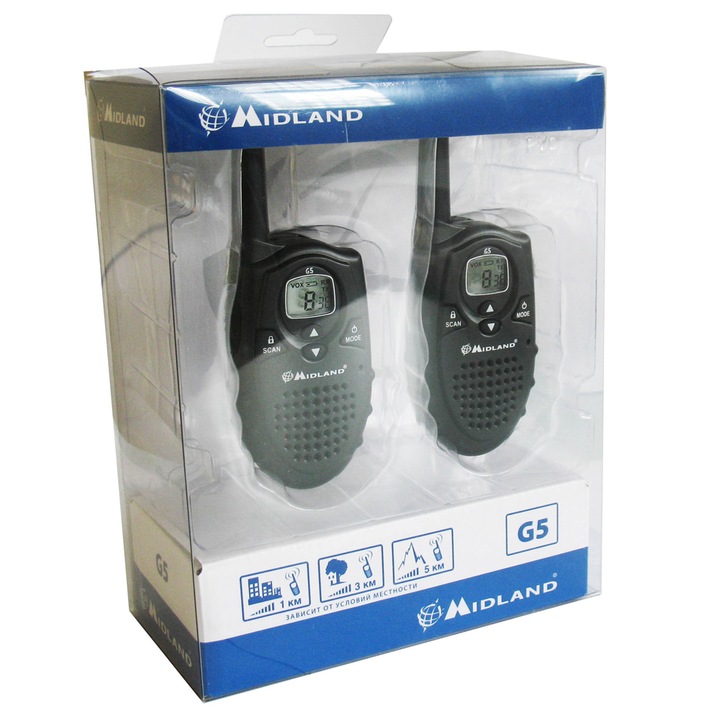 Statie radio PMR Midland G5 R1