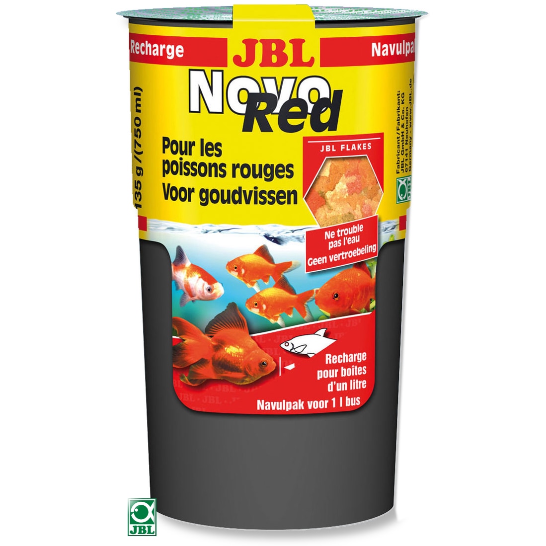 Hrana pentru pesti JBL NovoRed Refill, 130 g