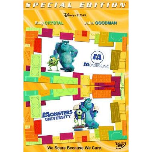 MONSTERS UNIVERSITY + MONSTERS INC. [DVD] [2013]