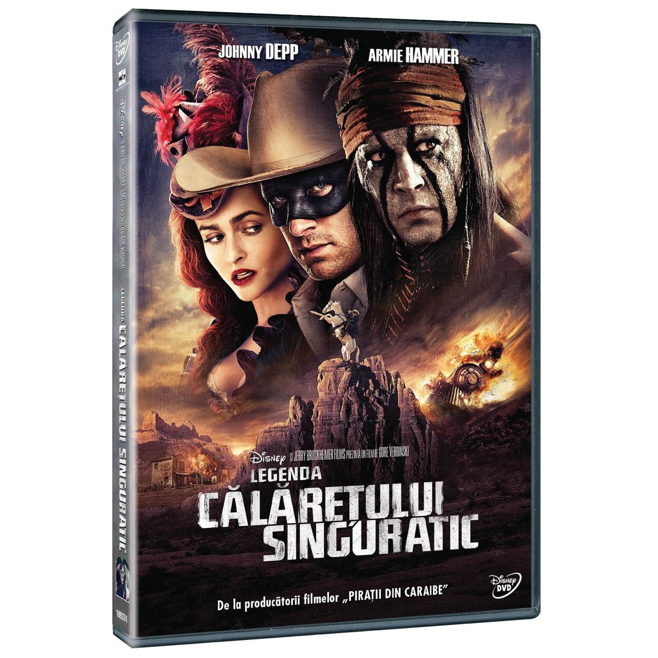 THE LONE RANGER [DVD] [2013]