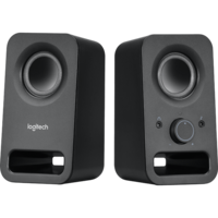 Boxe 2.0 Logitech Z150, 6W RMS, Negru
