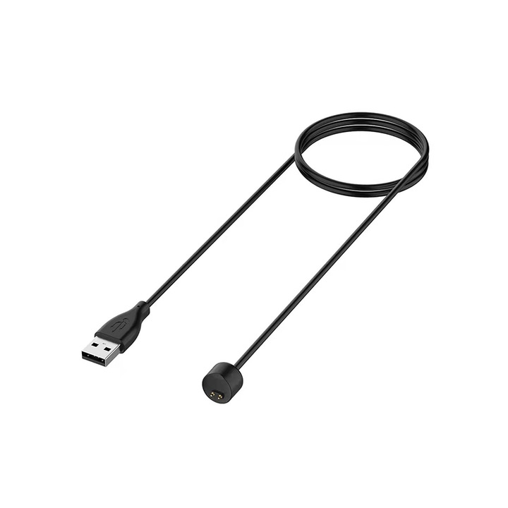 Зарядно устройство за фитнес гривна, GOGOU, Съвместимо с Xiaomi Mi Band 5/6/7, 100 см, Черен