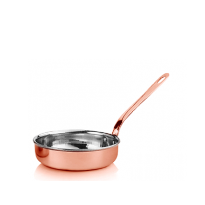 Mini tigaie RAKI inox cu strat cupru 13,5x3,75cm ml