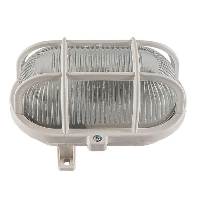 Aplica, ARlight, 1 X E27, 60W, Plastic/Sticla, Alb/Transparent