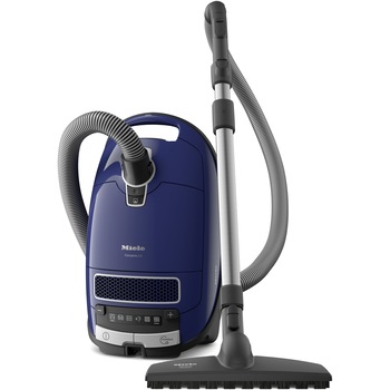 Aspirator cu sac Miele Complete C3 Parquet Power Line SGSF5, 890 W, 4.5 l, 78 dB, perie Parquet Twister, Albastru