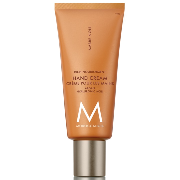 Crema pentru maini Moroccanoil Ambre Noir, 40 ml