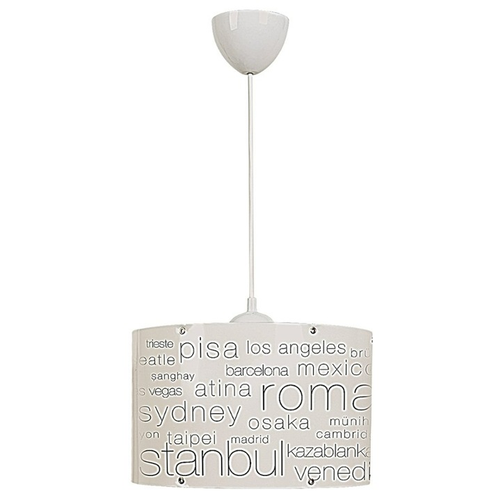 Lustra, ARlight, Plastic, E27, Crem