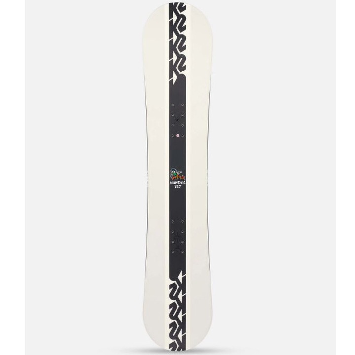 Placa snowboard K2 VANDAL, 145w cm, alb/negru/rosu