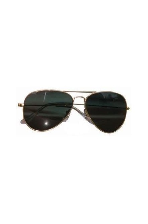 Ochelari Us Pilot Aurii Mil-tec, Culoare uniforma, Shield, Universala