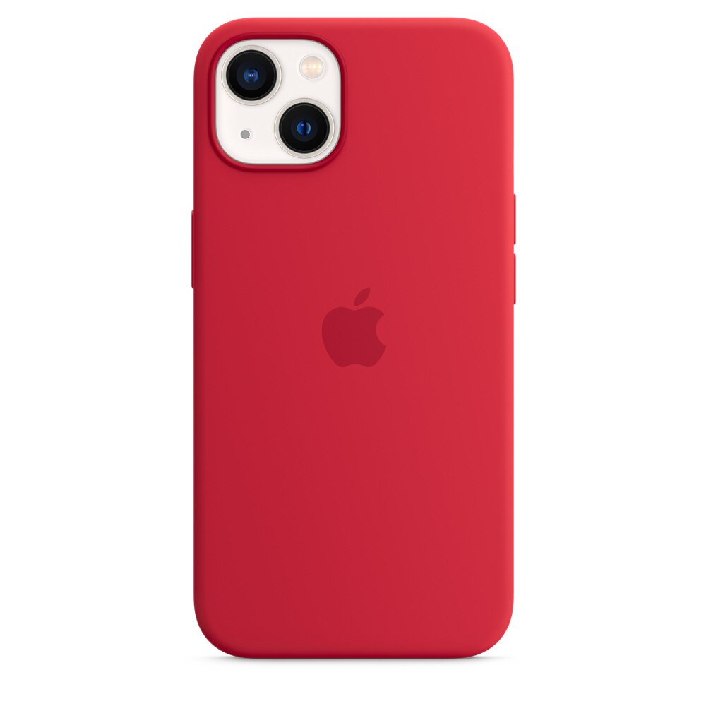 Husa de protectie Silicon pentru Apple iPhone 13 Red