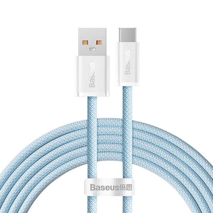 Baseus Dynamic Series USB – USB-C kábel, 100W, 2m, Kék