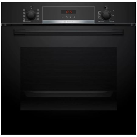 Cuptor incorporabil Bosch HBA573BB1, Electric, Multifunctional, 71 l, Autocuratare pirolitica, AutoPilot 10, Afisaj digital, Clasa A, Negru