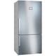 Combina frigorifica Bosch KGN86AIDR, 631 l, NoFrost, PerfectFit, Touch control, Super freeze, VitaFresh, Iluminare LED, Clasa D, H 186 cm, Inox Antiamprenta