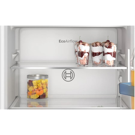 Frigider cu o usa incorporabil Bosch KIL22VFE0 , 119 l, EcoAirflow, Iluminare LED, Clasa E, 87 cm