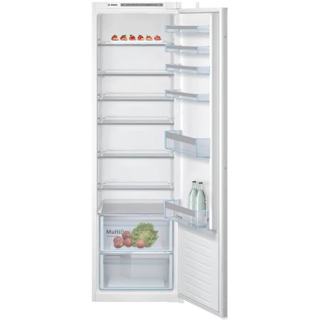 Frigider cu o usa incorporabil Bosch KIR81VSF0, 319 l, Iluminare LED, FreshSense, Clasa F, H 177 cm