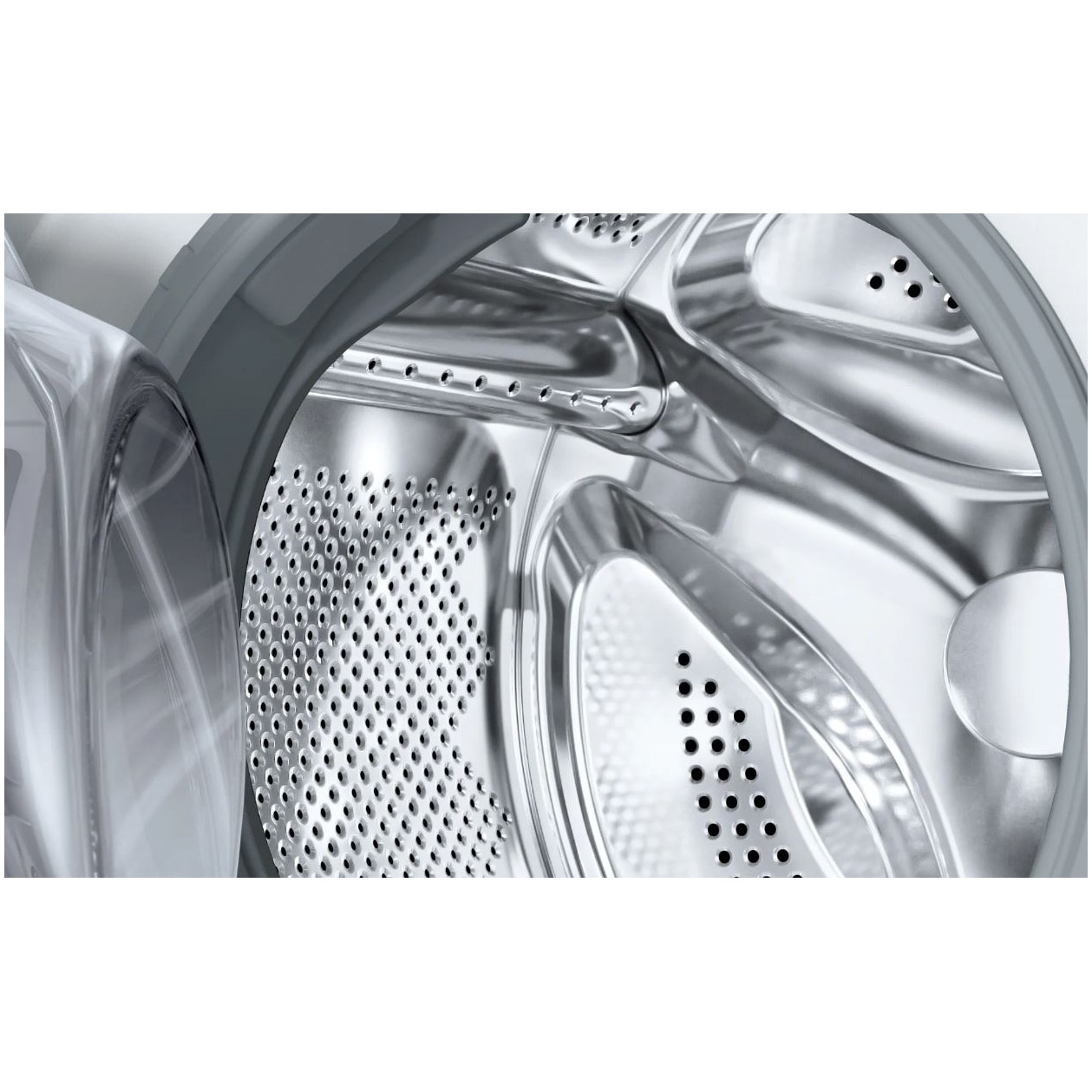 Masina de spalat rufe Bosch WAJ24065BY, 8 kg, 1200 RPM, Motor EcoSilence Drive, Clasa C, Alb