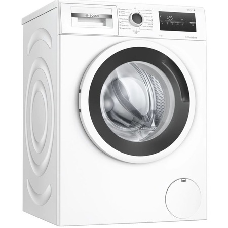Masina de spalat rufe Bosch WAN24166BY, 8 kg, 1200 RPM, Motor EcoSilence Drive, ActiveWater Plus, Clasa C, Alb