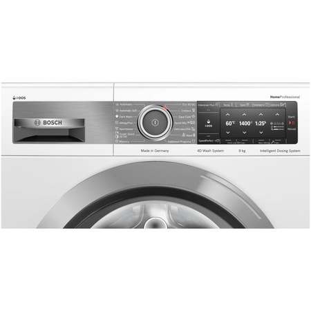Masina de spalat rufe Bosch WAV28E00BY, 9 kg, 1400 RPM, Motor EcoSilence Drive, I-DOS, 4D Wash System, Clasa A, Alb