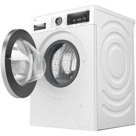 Masina de spalat rufe Bosch WAX32K03BY, 10 kg, 1600 RPM, Motor EcoSilence Drive, I-DOS, 4D Wash System, Clasa B, Alb