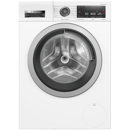 Пералня Bosch WAX32M01BY, 10 кг, 1600 об/мин, Мотор EcoSilence Drive, 4D Wash System, Home Connect, Клас B, Бял