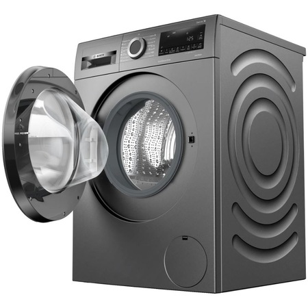Masina de spalat rufe Bosch WGG2440REU, 9 kg, 1400 RPM, Motor EcoSilence Drive, SpeedPerfect, VarioDrum, Clasa A, Gri