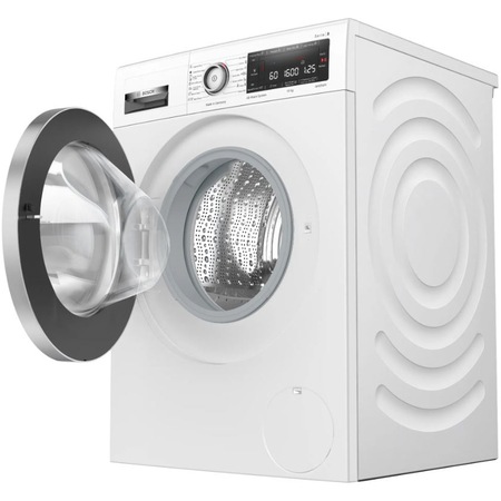 Masina de spalat rufe Bosch WAX32M02BY, 10 kg, 1600 RPM, Motor EcoSilence Drive, AquaStop, Clasa B, Alb