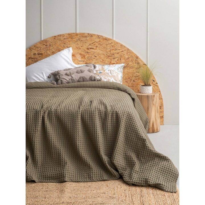 Patura, Palamaiki, Bumbac, 170x240 cm, Nisip