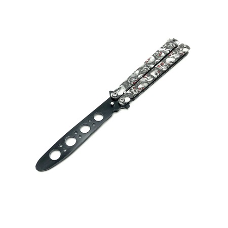 Briceag Butterfly Skull, CS:GO Counter Strike, Balisong, Fara Tais, 22 ...