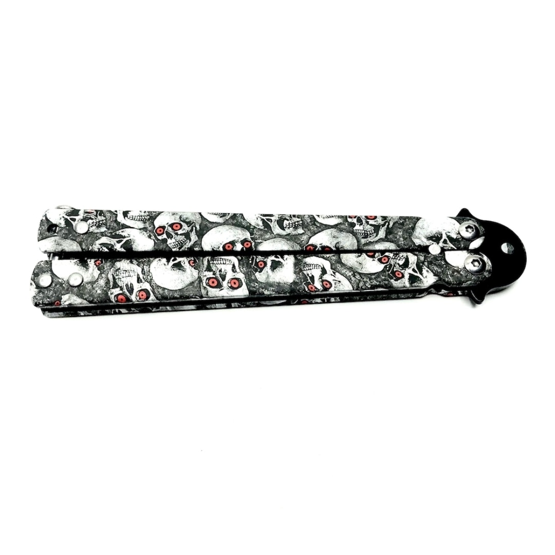 Briceag Butterfly Skull, CS:GO Counter Strike, Balisong, Tnagora®, Fara ...