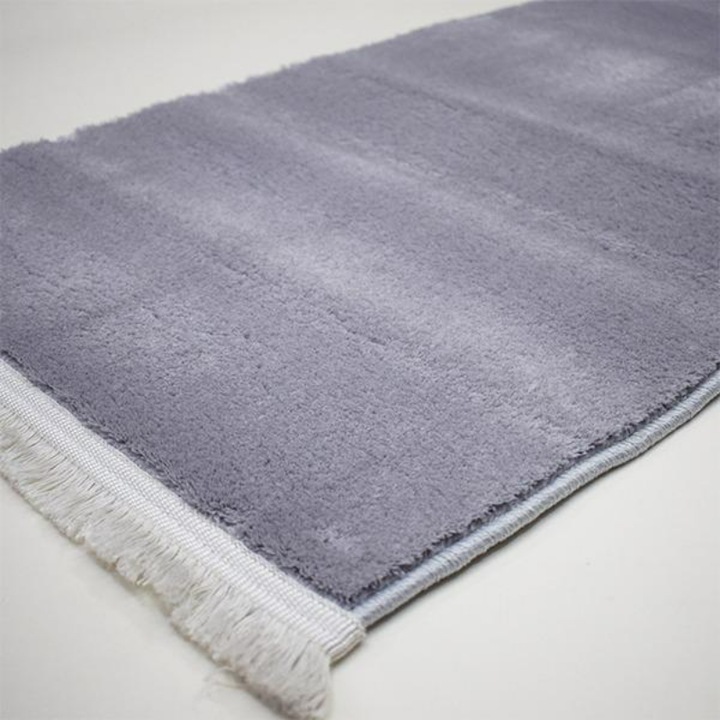 Covor, Palamaiki, Bumbac/Poliester, 60x180 cm, Gri