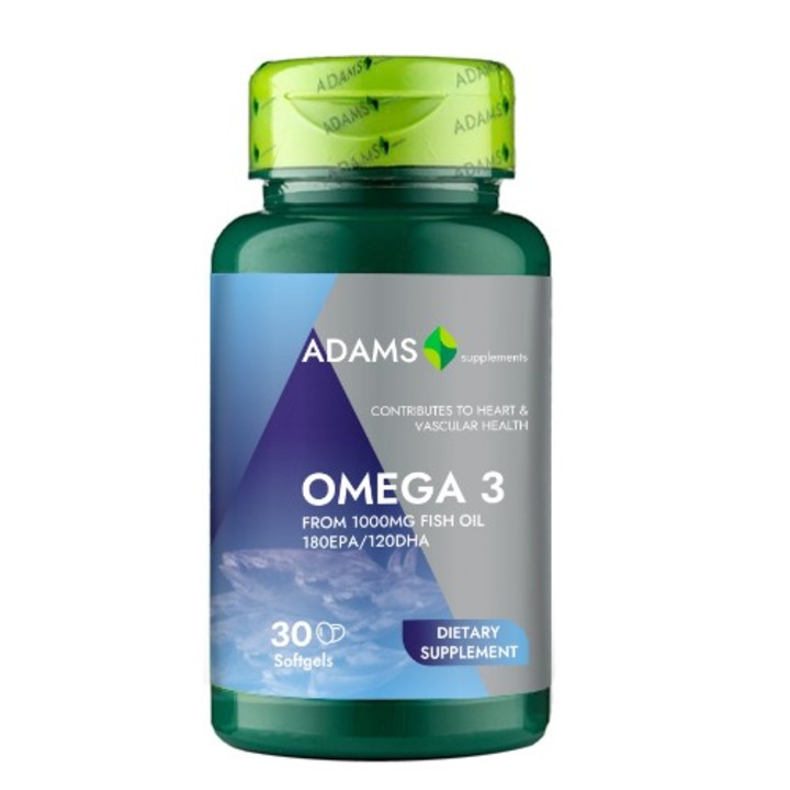 Omega3 1000mg 30cps, Adams