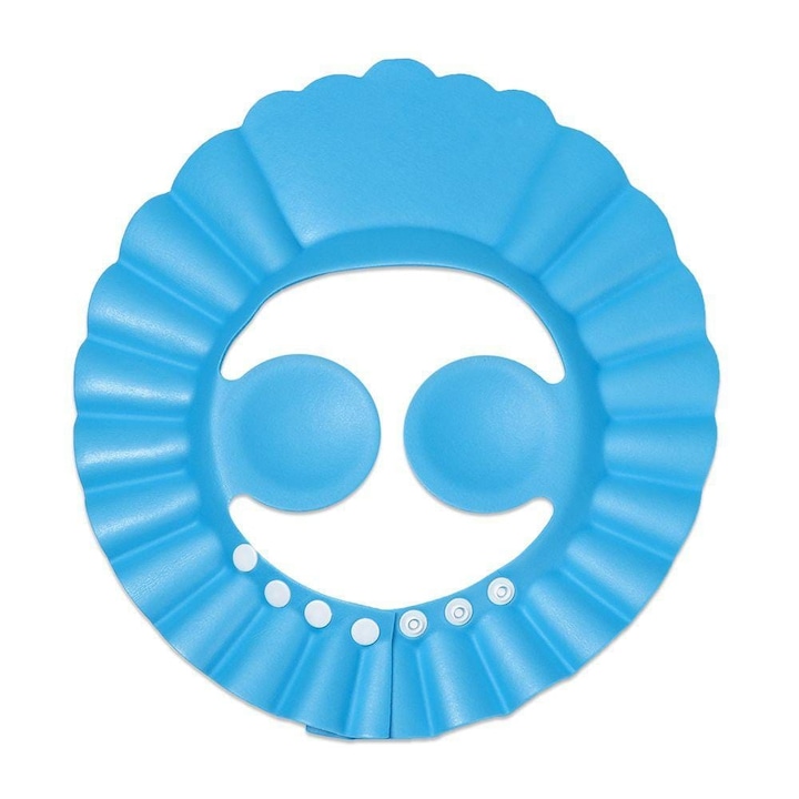Синя предпазна шапка за детска вана/душ