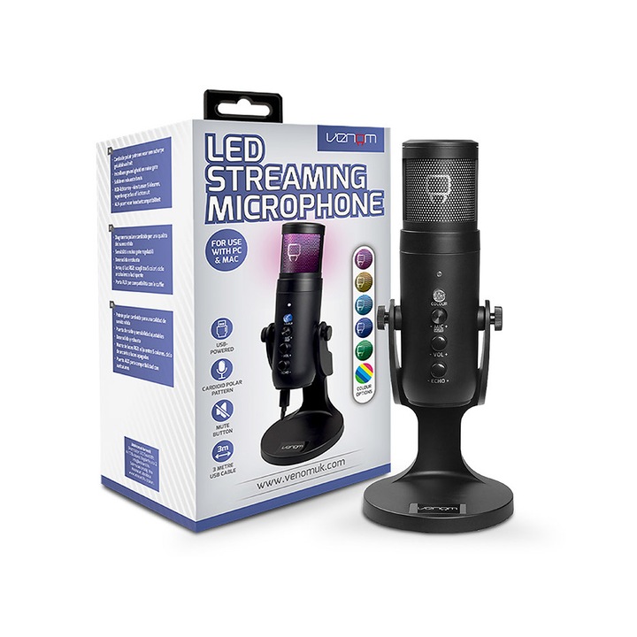 Стриймър микрофон Venom VS2868