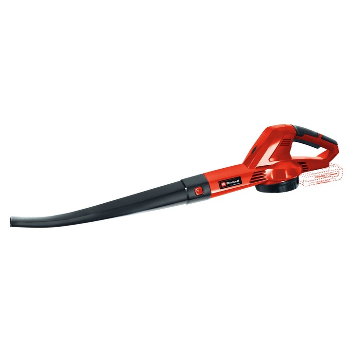 Einhell Power-X-Change GE-CL lombfúvó, 18 Li - Kit, 210 km/óra, gyorstöltő, 2,5 Ah akkumulátor