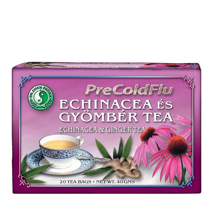 Dr chen precoldflu echinacea és gyömbér tea 40g
