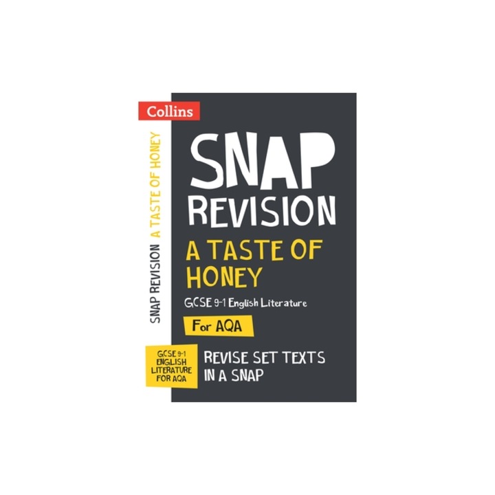 Taste of Honey Aqa GCSE 9-1 English Literature Text Guide: Ideal for Home Learning, 2022 and 2023 Exams, Collins Maps