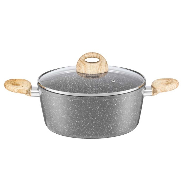 Ambition Kenya fazék üvegfedővel 28 cm