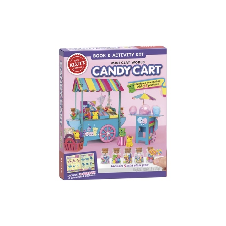 Mini Clay World Candy Cart, Klutz (Text by (Art/Photo Books))