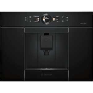 Espressor automat incorporabil Bosch CTL636EB6, 1600W, 2.4 l, recipient boabe 500g, cu funcție Home Connect, 19 bari, display TFT, filtru BRITA inclus, Negru