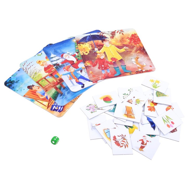 JAWA, Memória kirakós játék, 4 táblával, +3 év, többszínű