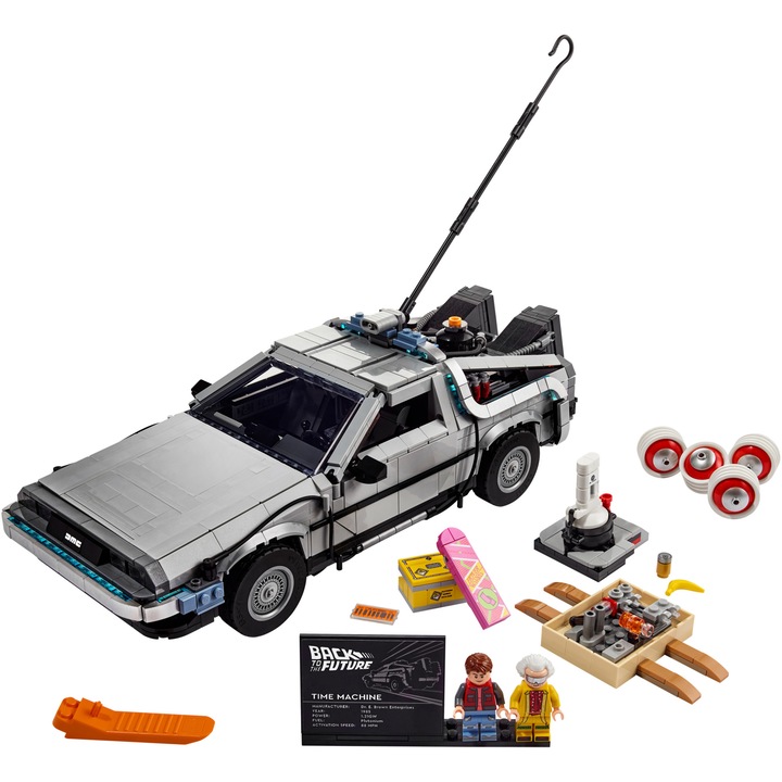 LEGO® Icons - Vissza a jövőbe időgép 10300, 1872 db