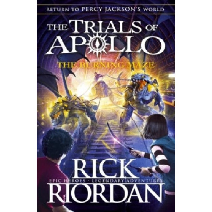 The Burning Maze - Rick Riordan