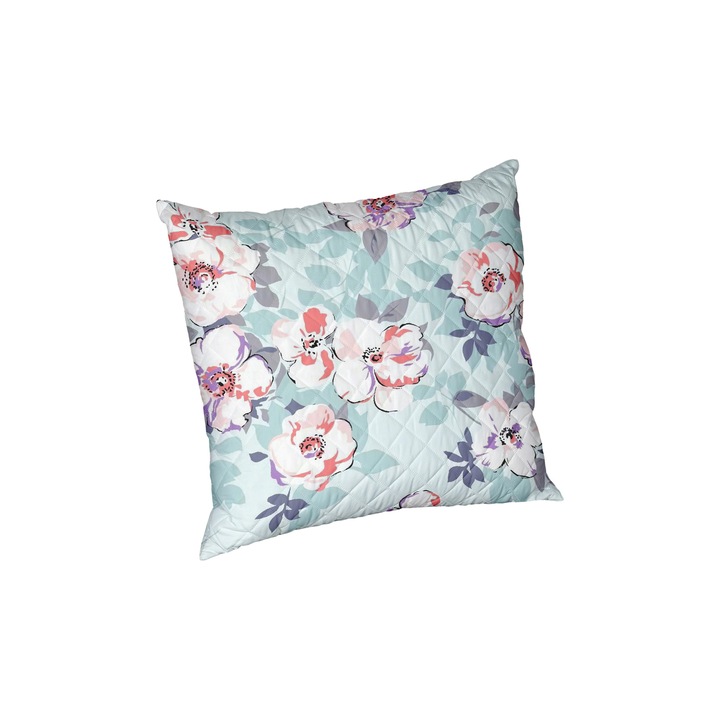 Perna Marilla, microfibra matlasata Alcam, 70x70 cm, multicolor