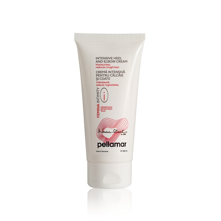 Crema intensiva Pellamar pentru calcaie si coate, cu vitamina E, 60ml
